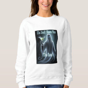 Sweatshirt Je suis juste là pour les Boos