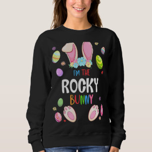Sweatshirt Je suis la famille de jumelage de la fête de Pâque
