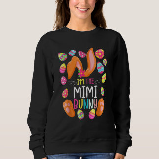Sweatshirt Je suis la fête des mères de Pâques de Mimi Bunny