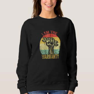 Sweatshirt Je Suis La Garantie Broyée Camion Diesel Fixation