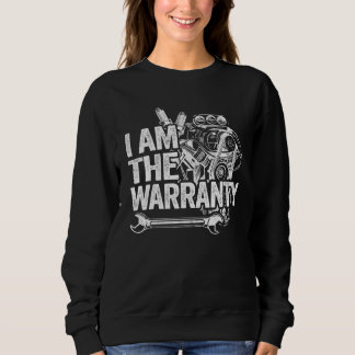 Sweatshirt Je Suis La Garantie Race Pièces De Voiture Moteur 