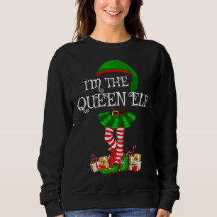 Sweatshirt Je suis la Reine Elfe Noël