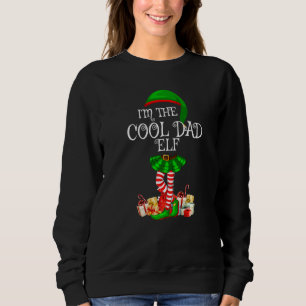 Sweatshirt Je suis le Cool papa Elf Christm