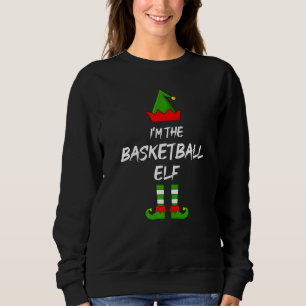 Sweatshirt Je suis le Elf de Basketball qui correspond à la f