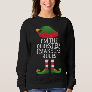 Sweatshirt Je suis le frère aîné que je fais les règles