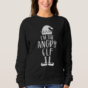 Sweatshirt Je suis le groupe de jumelage de la famille Elf en