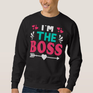 Sweatshirt Je suis le patron