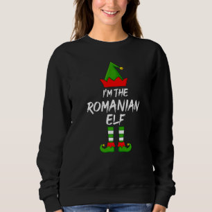 Sweatshirt Je suis l'Elfe roumain qui correspond à la famille