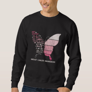 Sweatshirt Je Suis Mignonne Je Suis La Tempête Le Cancer Du S