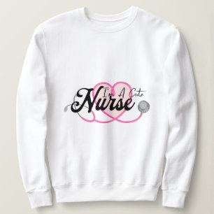 Sweatshirt Je suis mignonne T-Shirt infirmière