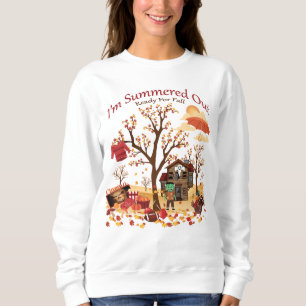 Sweatshirt Je suis Summered prêt pour l'automne - paysage