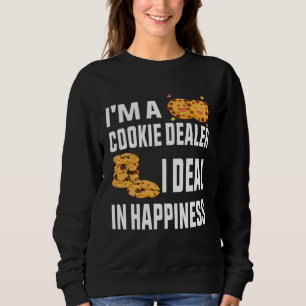 Sweatshirt Je suis un vendeur de biscuits Je fais du bonheur 