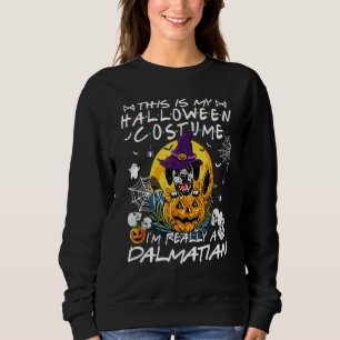 Sweatshirt Je suis vraiment un costume d'Halloween de chien d