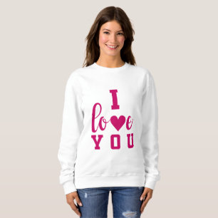 Sweatshirt Je t'aime