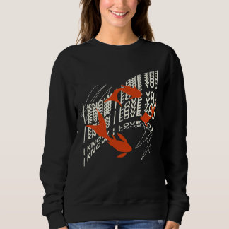 Sweatshirt Je T'Aime Poisson