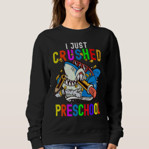 Sweatshirt Je Vais D'Étudier Le Requin 2022 À L'École Préscol