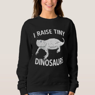 Sweatshirt J'Élève De Minuscules Dinosaures Dragon Reptil Drô