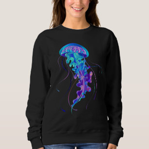 Sweatshirt Jellyfish éclatante couleur