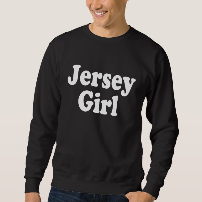 Sweatshirt Jersey Girl (Devant)