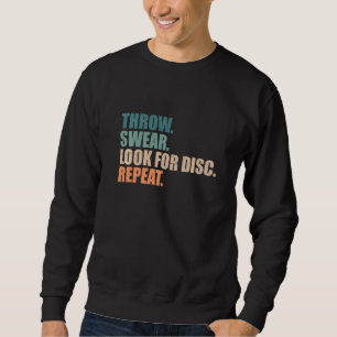 Sweatshirt Jeu de Jeu de Golf de disque Rechercher la répétit
