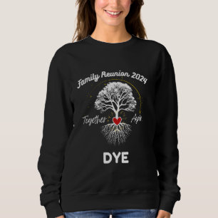 Sweatshirt Jeu de la réunion familiale DYE 2024 Jeu de jumela