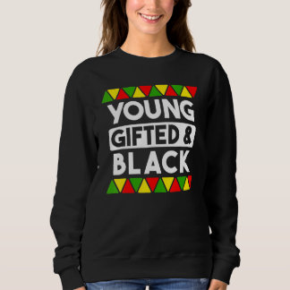 Sweatshirt Jeune et Noir Histoire Noire Africaine Pr Noir