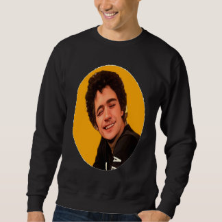 Sweatshirt Jeune homme toujours fauché à la tête du cercle po