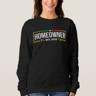 Sweatshirt Jeune propriétaire noir 2023  Nouveau propriétaire
