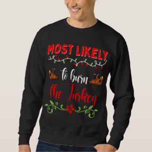 Sweatshirt Jeux de pyjama correspondants à la famille les plu