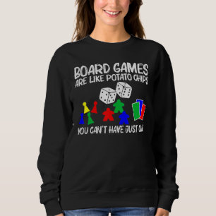 Sweatshirt Jeux de société cool Art pour hommes femmes Meeple