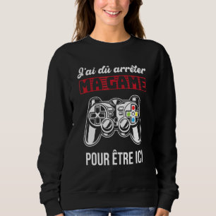 Sweatshirt Jeux Vidéo Humour Enfants Hommes Jeu Geek Garçon T