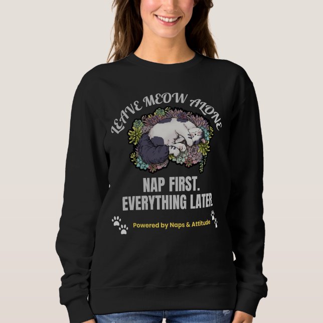Sweatshirt Joli Chat (Devant)