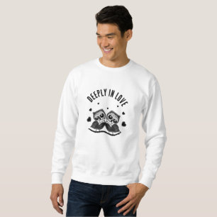 Sweatshirt Joli couple de hiboux