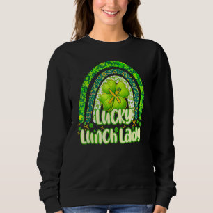 Sweatshirt Joli Déjeuner Lady Rainbow Happy St Patrick S D