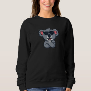 Sweatshirt Joli ours Koala Cool avec lunettes de soleil Wildl