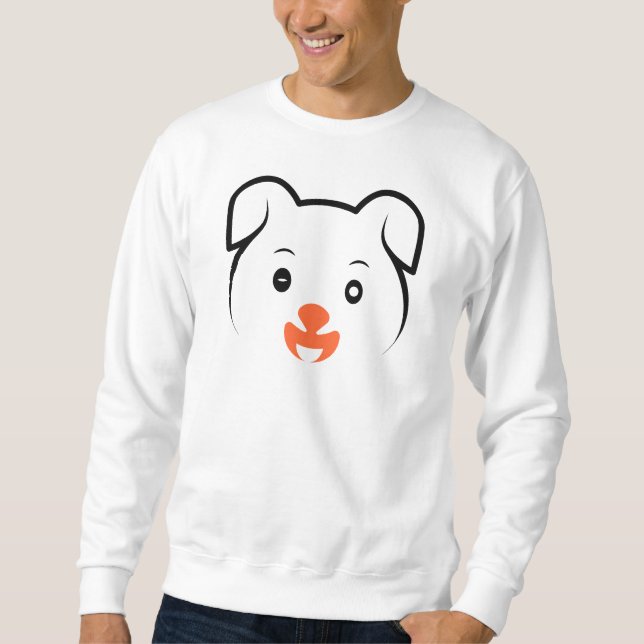 Sweatshirt Joli rose (Devant)