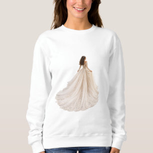 Sweatshirt Joli T-Shirt de Conte de Fées de Princesse Bleue