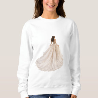 Sweatshirt Joli T-Shirt de Conte de Fées de Princesse Bleue