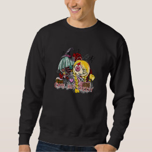 Sweatshirt Jolie mais effrayante poupée vaudou Halloween Horr