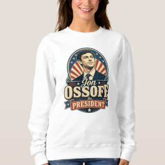 Sweatshirt Jon Ossoff vintage pour Président Politique 