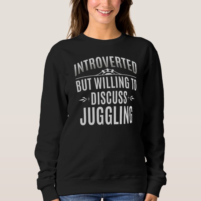 Sweatshirt Jonglage introduit (Devant)