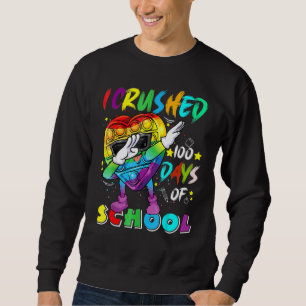 Sweatshirt Jouet Fidget Dabbing J'Ai Crusé 100 Jours De L'Éco