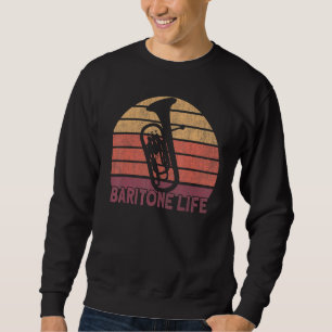 Sweatshirt Joueur de baryton euphonium cor baryton
