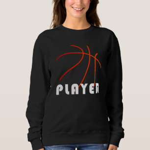 Sweatshirt Joueur de baseball Conception moderne minimale