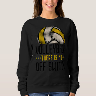 Sweatshirt Joueur de volleyball Équipe de volleyball Vintage 