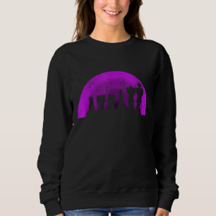 Sweatshirt Joueur d'échecs rétro