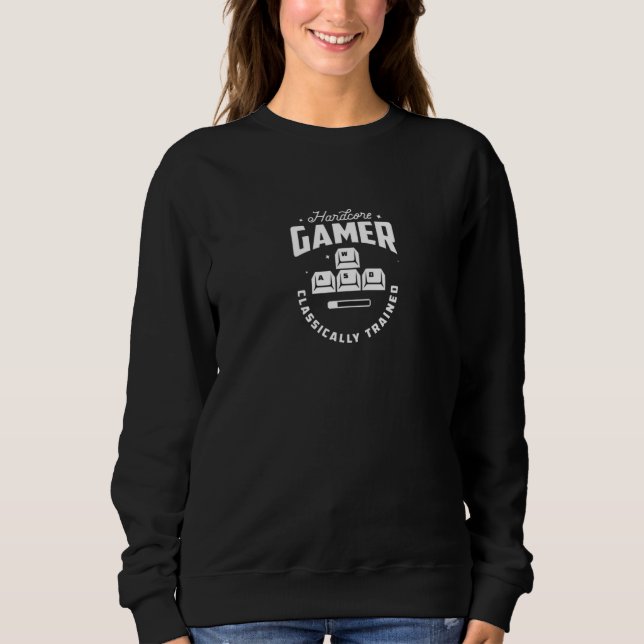 Sweatshirt Joueur hardcore (Devant)