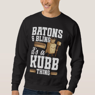 Sweatshirt Joueur Kub Vider jeu d'échecs pelouse jeu Lover Ku