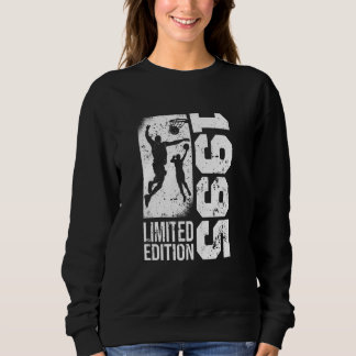 Sweatshirt Joueurs de basket-ball Vintage né en 1995 Annivers