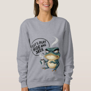 Sweatshirt Jouons à cache-cache et cherchons